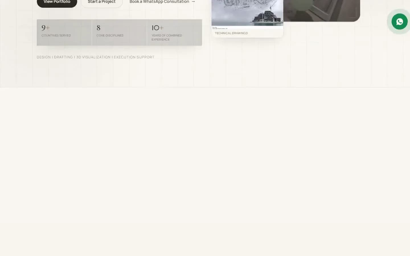 Arta+ Studio desktop website preview