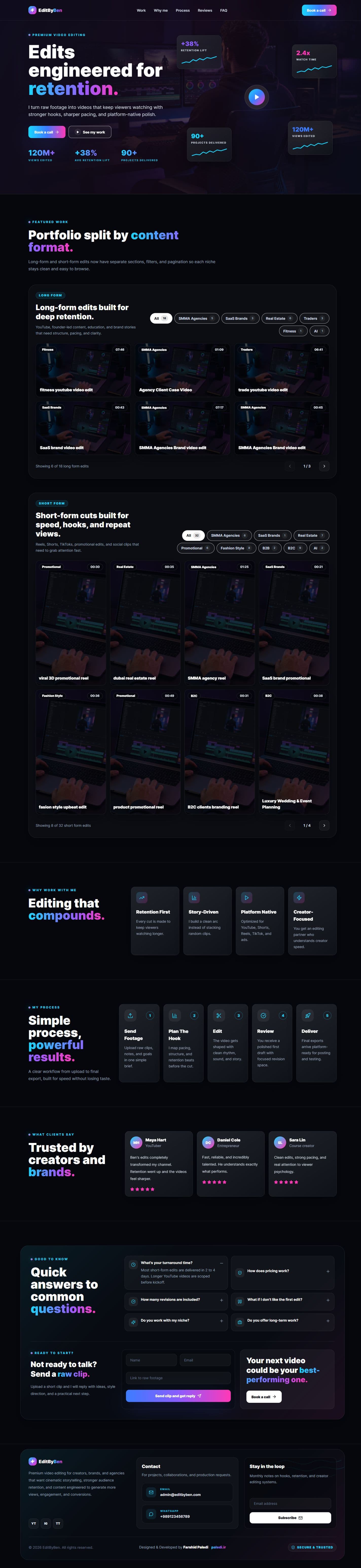 EditByBen responsive desktop capture