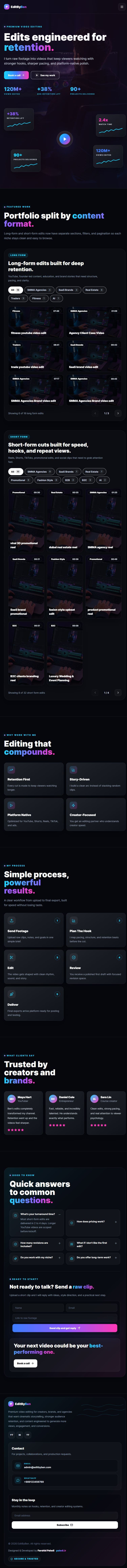 EditByBen responsive tablet capture